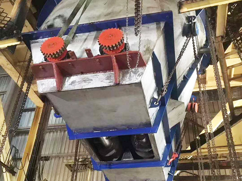 双螺旋下料系统